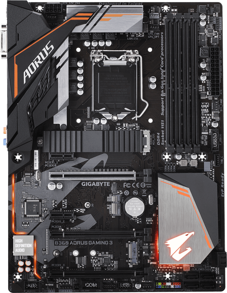 Gigabyte B360 Aorus Gaming 3 - Motherboard Specifications On MotherboardDB